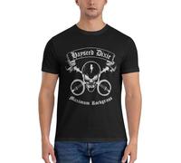 Hayseed-Dixie-Metal-Band-Essential-T-Shirt-Men-Clothing-Black-t-Shirts-for-Men Black XL