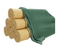 Haystack tarp Green 9.8x6m Polypropylene non-woven UV-resistant breathable cover