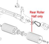 Hayter Harrier 56 Rear Roller Half 560031W