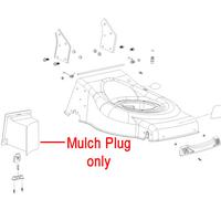 Hayter Osprey Toro Lawnmower Mulch Plug 134-0136