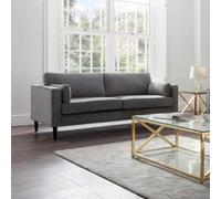 Hayward Sofa - Dark Grey Fabric - 3 Seater
