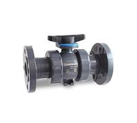 Hayward TBH2100ASTV0Z00 Series TBH"Z-Ball" True Union Ball Valve, Socket/Threaded End, CPVC with FPM Seals, 1" Size