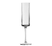 Hayworth Flute Clear Glass Classic Glassware Drinking 8.75Oz (25Cl) Pack Of 6