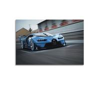 HAYZE Hypercar Poster for Bugatti Vision Gran Turismo Race Car Sport Car Decorative Canvas Wall & Art Poster Painting 12x18inch(30x45cm)