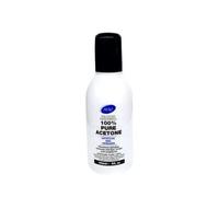 HAZ 100% Pure Acetone, 150ml 2 Pack Nail Polish Remover, UV/LED Gel Soak Off, Removes Gel Polish, Acrylics, Nail Tip & Glue, Fibreglass Extensions, Salon Professional Super Strength Formula