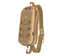 HAZARD 4 Bandoleer - Mini Sling Bag - Compact Crossbody Shoulder Pack for Travel, EDC & Everyday Carry, Water-Resistant - Coyote