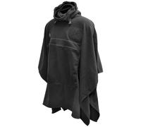 Hazard 4 Fleece Poncho - Black