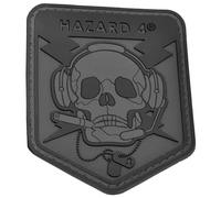 Hazard 4 Operator Skull Patch 3D - Black