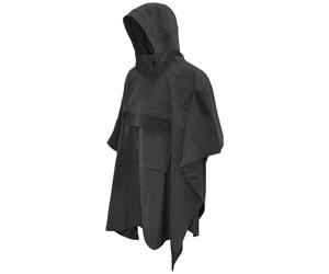 HAZARD 4 PONCHO VILLA SMARTSKIN SOFTSHELL PONCHO HOODED RAIN FESTIVAL ARMY BLACK