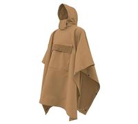 HAZARD 4 PonchoVilla MK2 - Military Tactical Poncho, Waterproof Rain Gear, Technical Softshell, Coyote, Shell