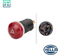 HAZARD LIGHT SWITCH 6HF 003 916-031 FOR PORSCHE TATA CASE IH LIEBHERR CLAAS CARR