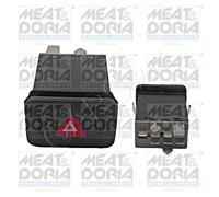 Hazard warning light switch 23611 MEAT & DORIA for VW GOLF Mk IV BORA I