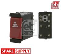 HAZARD LIGHT SWITCH FOR MERCEDES-BENZ S123 C123 W123 W201 FEBI BILSTEIN 24199