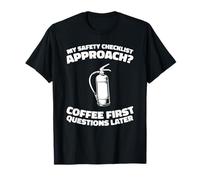 Hazard - Safety Fireproofing Fire Inspector T-Shirt