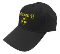 Hazard Symbol Logo Baseball Cap Megadeth Black One Size