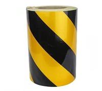 Hazard Tape | 200Mm Wide (8"") X 45.7M Length | Warning Safety Tape, Caution Tape Roll, Adhesive Hazard Floor Marking Tape for Social Distancing Floor Tape And Floor,F