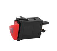 Hazard Warning Emergency Light Button 8L0 94 509M Modification Replacement, for 09 1996 07 2001 This Can Be Easily Replaced Without the, for SwitchHazard Hazard Switch