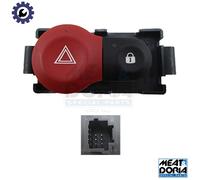 HAZARD WARNING LIGHT SWITCH 23647 FOR RENAULT CLIO/III/EURO/CAMPUS/Hatchback