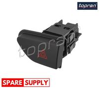 HAZARD WARNING LIGHT SWITCH FOR RENAULT CAPTUR CLIO DUSTER ZOE TOPRAN 702 310