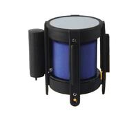 Hazard Warning Tape,Retractable Queue Barrier Belt Isolation Railing Retractable Barrier Belt Construction Warning for Safety Cones Caution(Blue,3M)