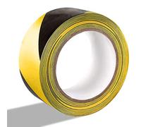 Hazard Warning Tape Safety Marking Barrier Self Adhesive Sticky Roll 50mm x 33m