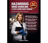 HAZARDOUS DRUG HANDLING AND CSTD COMPLIANCE MANUAL: PPE Checklists, Spill Kits, Surface Wipe Plans, and Receiving-to-Disposal SOPs for USP 800 and NIOSH 2024 Compliance