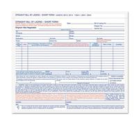 Hazardous Material Short Form, 7 x 8 1/2, Three-Part Carbonless, 250 Forms
