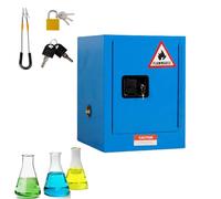 Hazardous Materials Safety Cabinet Flammable Storage Explosion-Proof Adjustable Shelves Galvanized Steel for Laboratories Factories