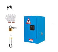 Hazardous Storage Cabinet with 3-Point Locking System for Industrial Flammable and Dangerous Goods Safety