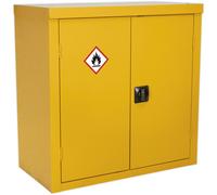 Hazardous Substance Cabinet - 900 x 460 x 900mm - Two Door - 2 Point Key Lock