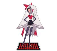 Hazbin Hotel Acrylic Stand Figure Alastor Anime Characters Double-Sided Printing Transparent Acrylic Figure Standing Sign Acrylic Desktop Ornaments,16cm