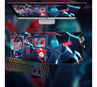 Hazbin Hotel Anime Mouse Pad, Gaming Mouse Mat, Anime Angel Dust/Alastor/Niffty Mouse Pad, Cartoon Mouse Mat, Office Desk Mat Large Size, Desk Pad for Gaming Office Home 80x30cm