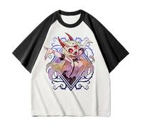 Hazbin Hotel Anime T Shirt Alastor/Angel Dust/Vaggie/Charlie Morningstar Anime Summer Short Sleeve T-Shirt Casual Tops Manga Gifts