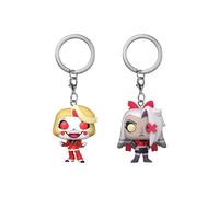 Hazbin Hotel - Charlie & Vaggie Pack Of 2 POP! - Keychain - multicolored - Onesize - 100% PVC Onesize