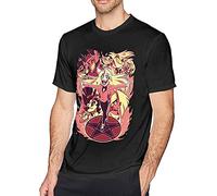 Hazbin Hotel Men's T-Shirt Black Unisex Mens Tees 3XL