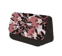Hazbin Hotel Pencil Case Charlie Morningstar Anime Pencil Box Vaggie/Angel Dust/Alastor Large Capacity Pen Bag Students Stationery Bag (Type 3, 22 * 13 * 7.5cm)