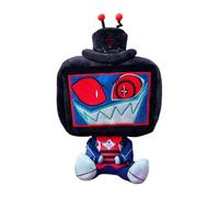 Hazbin Hotel Plush Toy Cute Stuffed Animal Alastor Figure Doll Anime Cartoon Hazbin Hotel Merch Collectable Plushies Toy Throw Pillows for Fans A10