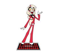Hazbin Hotel Stand Figure Alastor Angel Dust Vox Lucifer Cartoon Anime Acrylic Figures Standing Model Hazbin Hotel Merch Desktop Decoration 16cm (typ17)