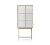 Haze Showcase Ribbed Glass Cashmere