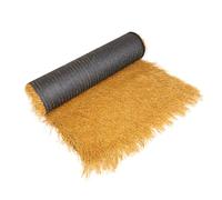 HAZEK Artificial Thatch Roll Tiki Bar Roof Thatch Synthetic Thatch Roof Beach Hawaiian Party, Garden Fence Decoration And Bar Decoration (1.6x65ft（0.5x20m）)