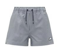 Hazel Beach Striped Swim Shorts Dark Blue 6 years