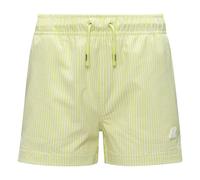Hazel Beach Striped Swim Shorts Yellow 6 years