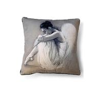 Hazel Bowman Angel Wings IV 40x40cm Cushion Clear