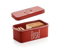Hazel Bread Box for Countertop with Handle Lid | Bread Storage Box for Kitchen, 138.6 OZ