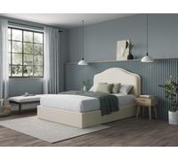 Hazel Ottoman Bed Frame Super King Cream