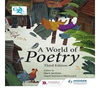 Hazel Simmons-McDonald A World of Poetry Paperback Book Hazel Simmons-McDonald Multicolor