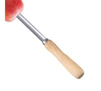 Hazelnut Extractor, Multi-Purpose Stainless Steel Painter, Non-Slip Manual Kitchen Extractor with Wooden Handle for Cutting Fruit Cooking Preparation Salads Squeezing