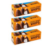 Hazelnut Whip Salted Caramel Retro Mallow Sweets 3 boxes (3x3=9 whips in total)