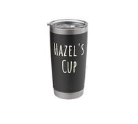 Hazel's Cup, Girl's Funny Custom Personalized Women's Name Stainless Steel Insulated Tumbler