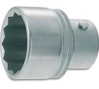 HAZET 1100Z-60 83 mm 12-Point Profile Socket - Chrome-Plated/Polished